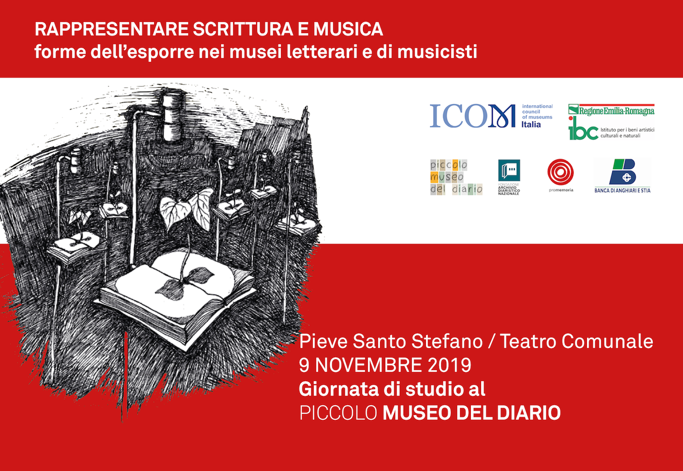 Rappresentare scrittura e musica: ICOM Italia al Piccolo museo del diario